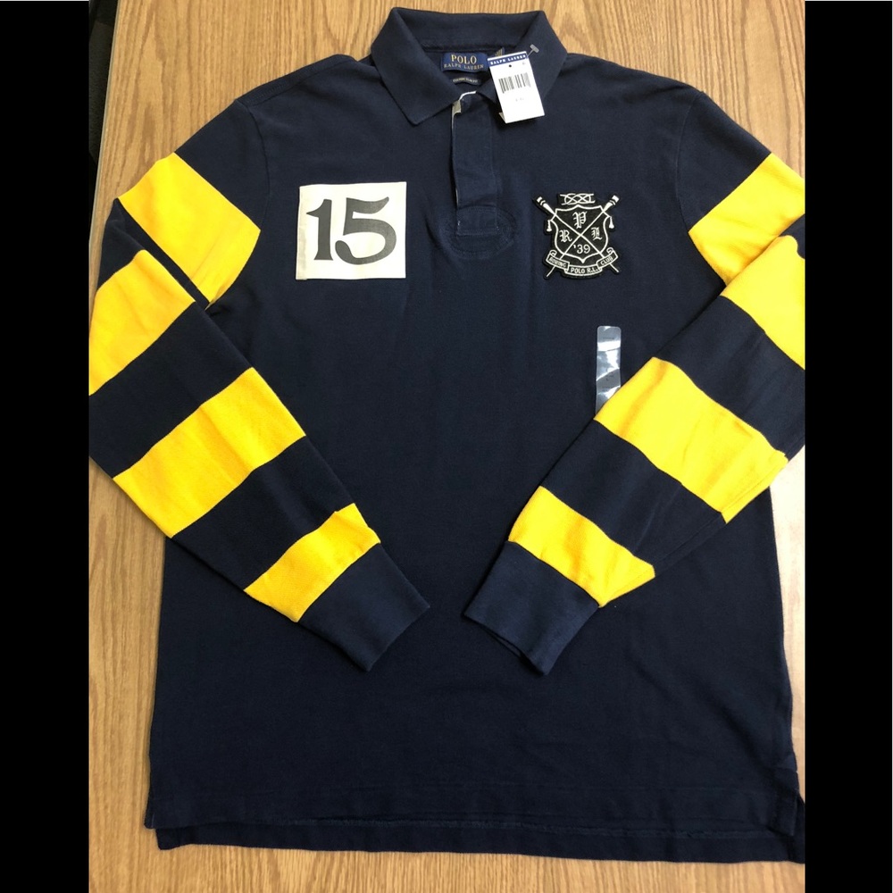 Polo Ralph Lauren Varsity Rowing vintage shirt ‘39 - Picture 1 of 7
